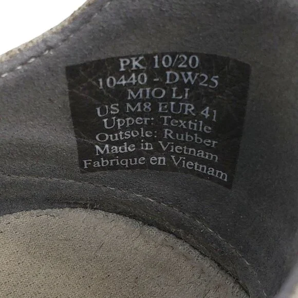 Olukai Mio Li Sneaker Mens 8 Mist Grey Drop In Heel Step In‎